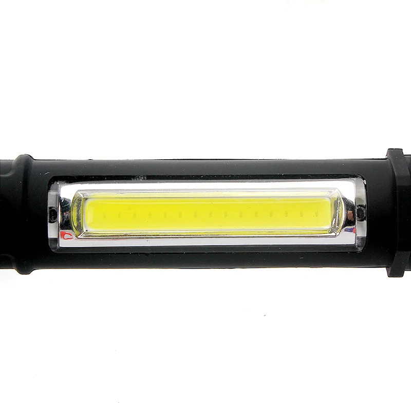 Rubber Covered COB Pen Work Light, Pen Torch Light with Powerful Magnet and Clip, Customized Color