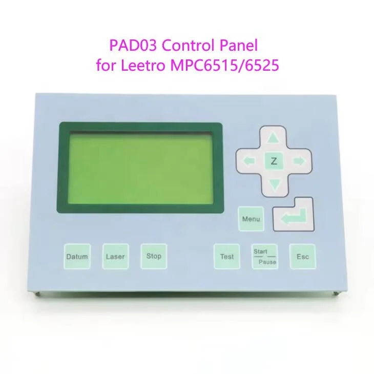 PAD03 панель управления для Leetro MPC6515 или MPC6525 контроллер китайского King Rabbit Co2 лазерная резка и гравировальная машина