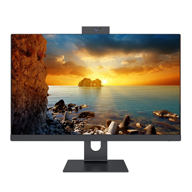 Высококачественный моноблок core i3 i5 i7 10-го 23 8 дюйма H410 чипсет с веб-камерой настольный компьютер «Все в