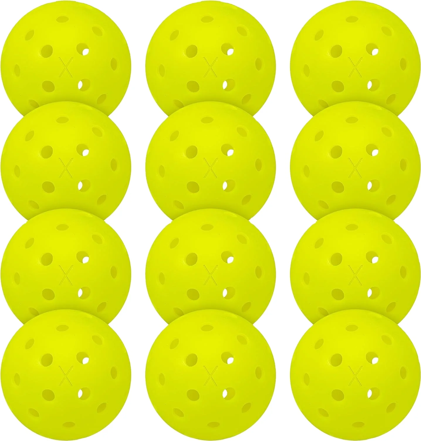 manufacturers professional USAPA Approved Hard Pickleball Balls Crack-Resistant In Cold Weather Outdoor 40 Holes Pickle Ball