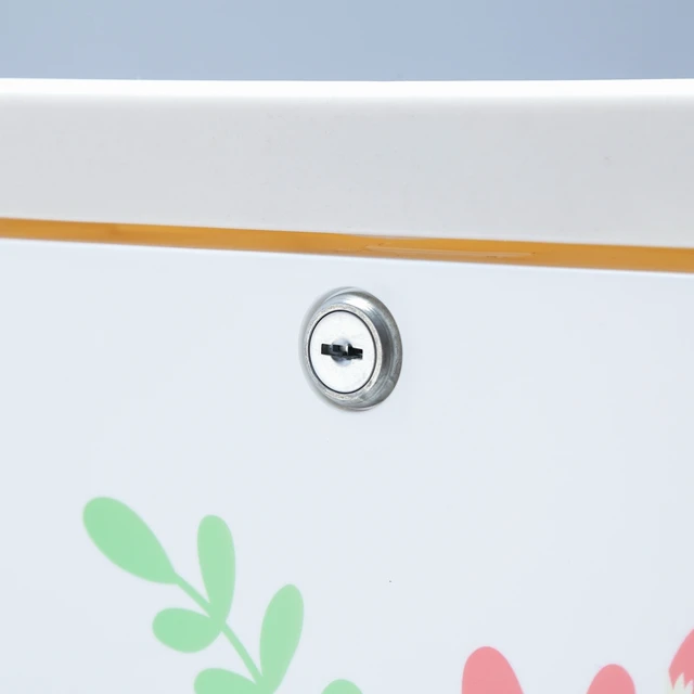 pp plastic drawer with lock 4.5 layers