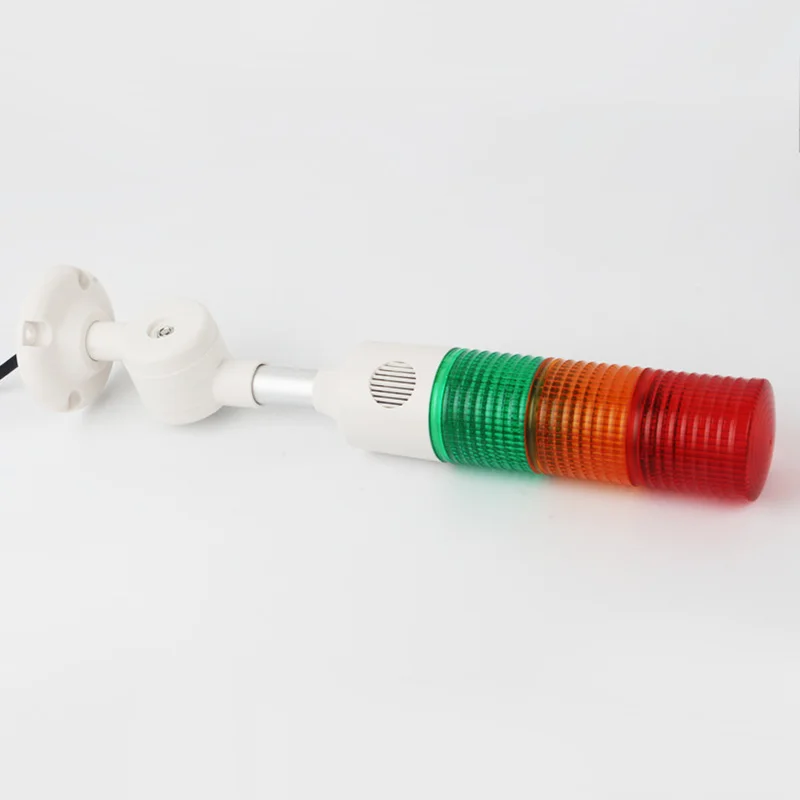 Factory DC 24V Industrial Machine Tool Warning Light LED Buzzer Three-color Alarm