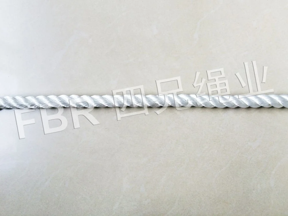 High Tenacity 3 Strands Twist Twine polyester fishing Rope