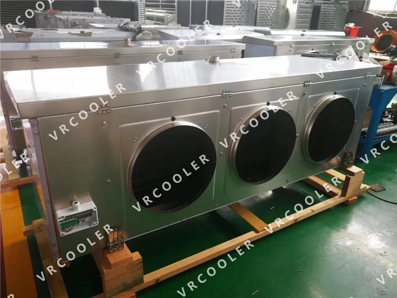 Flexibility Design Stainless Steel Tube Ss304 Ss316L Ammonia Blast Room Unit Cooler