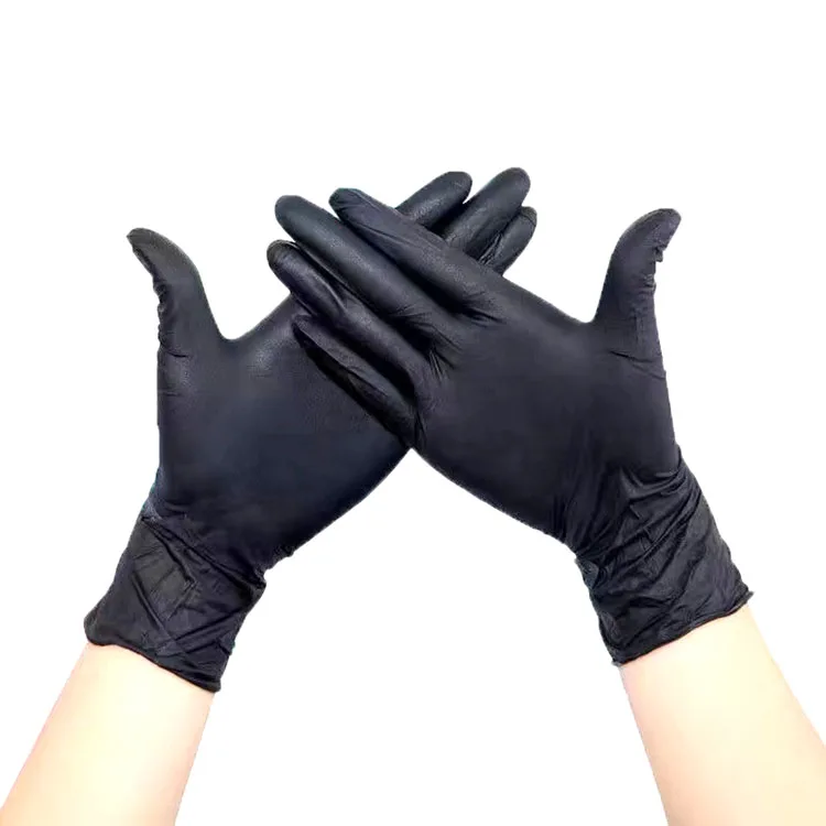 Wear-Resistant Waterproof Hand Guard Kitchen Cleaning Accessories Medical Nitrile Guantes For One-Time Examination