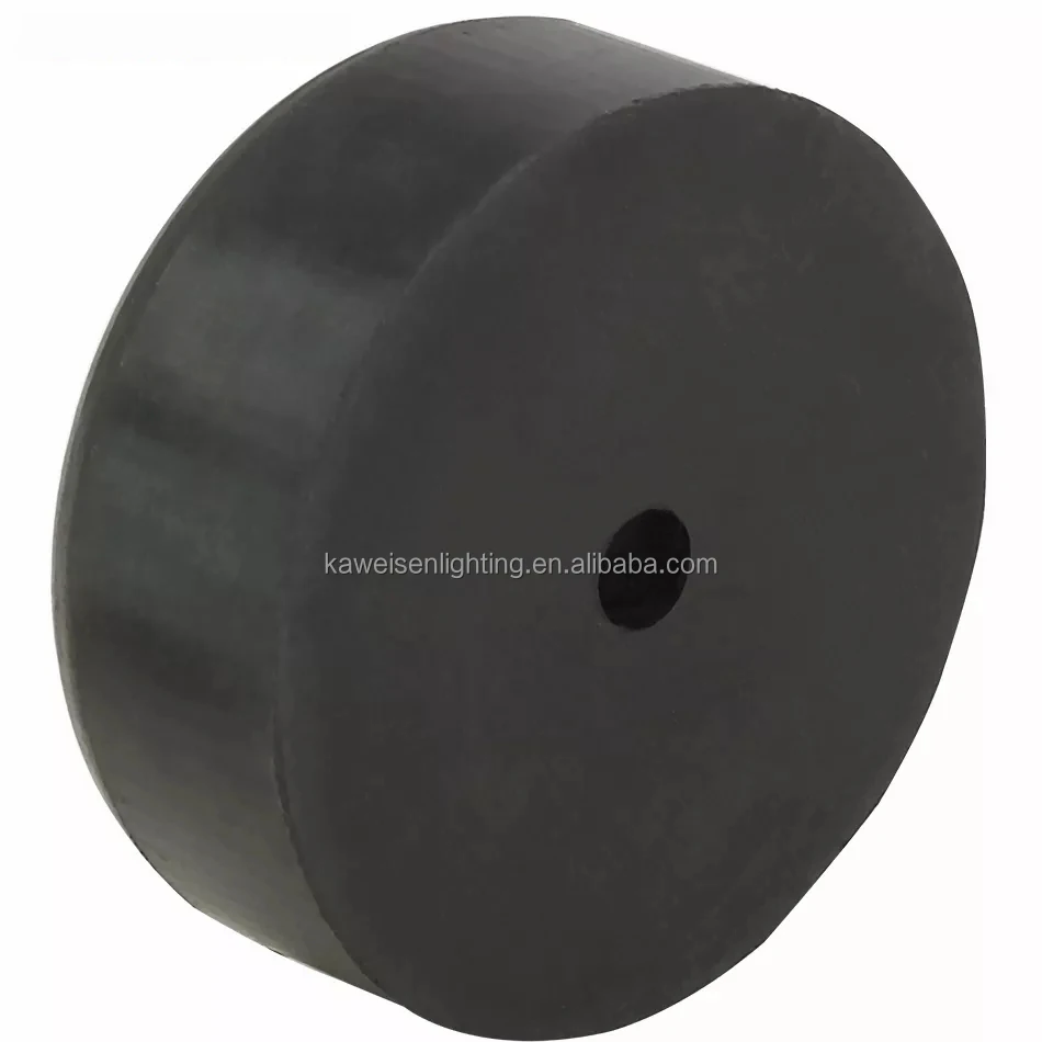 Bumper shock-absorbing non-slip height 26mm black round rubber feet pads for audio & Video equipment Rubber Leg Covers
