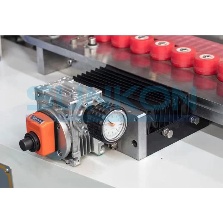 CGSZ2042 Plc Control Straight Line Glass Double Edging Machine With 20 Motors intelligent glass double edger China glass edger