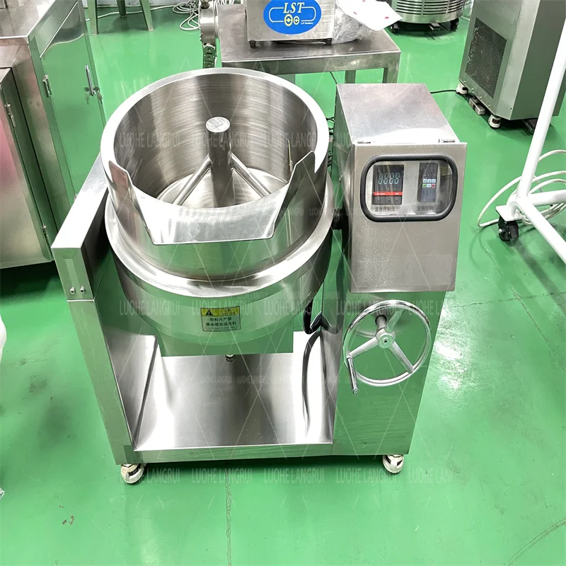 Новый дизайн электрический аппарат для смешивания сахара машина варки конфет плавления шоколада 50 л
