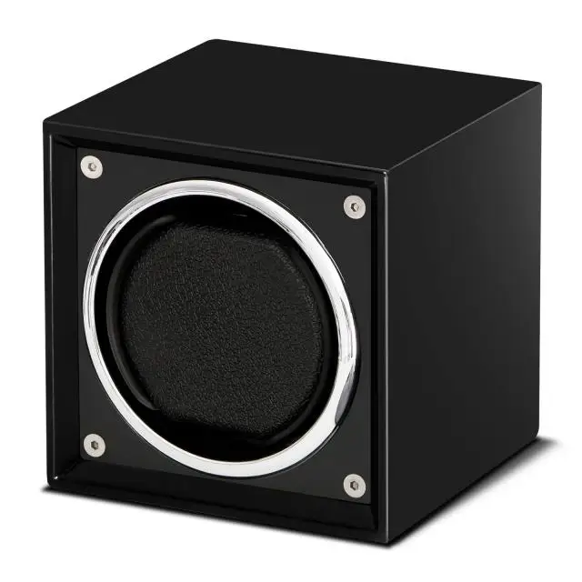 Single Automatic Watch Winder with high gloss piano paint Luxury Case Box