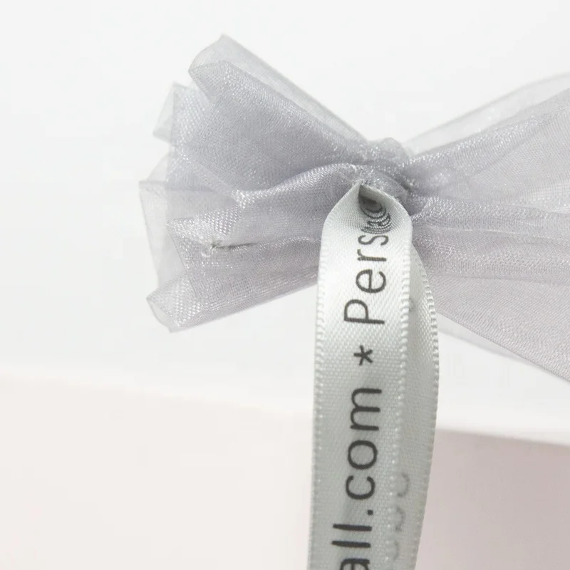 Новый стиль, Прямая поставка с завода, низкий минимальный заказ, индивидуальные сумки из органзы, серебряная Упаковочная Сумка из органзы