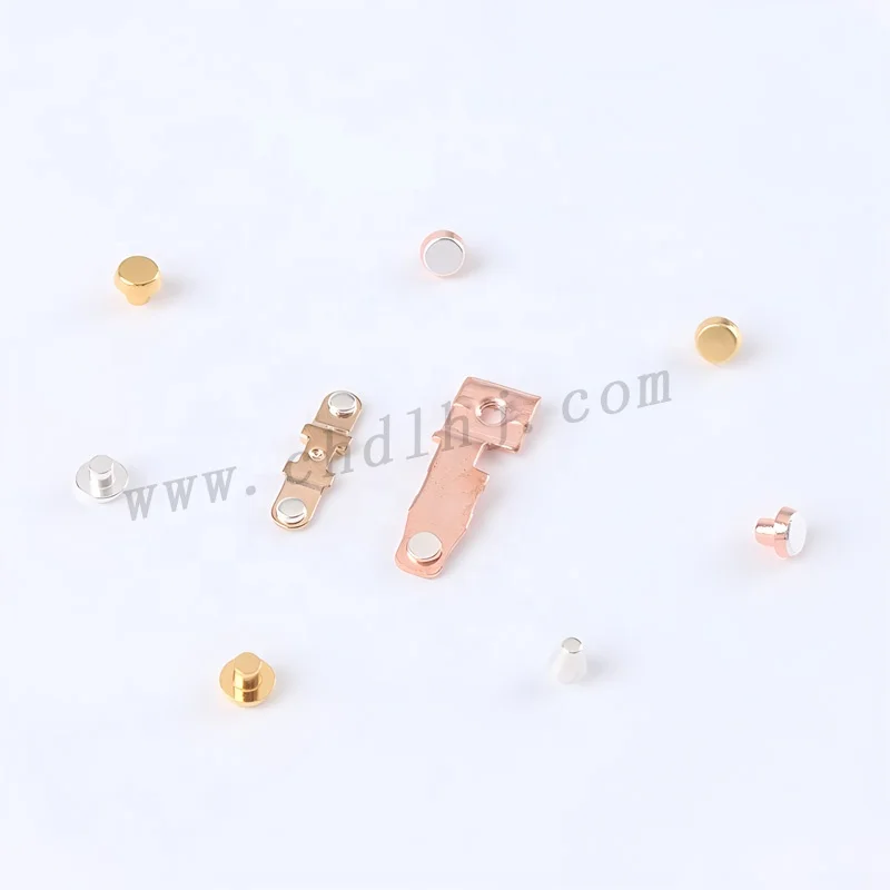 Precious Metal Rivet Bimetal Rivets Contact Silver-Plated Contact Rivet