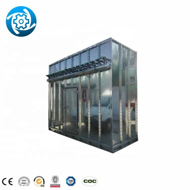 Galvanized Dust Collector Storage Bin  Bean Steel Sawdust Removal System