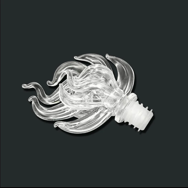 Handmade Blown Borosilicate creative animal dragon-shaped wine decanter bottle