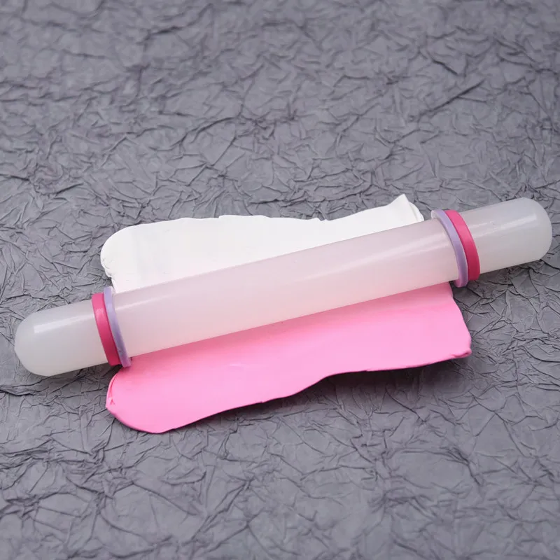 plastic Rolling Pin Non Stick Craft Baking Creation stainless Steel Rolling Pin for Cakes Cookies Pasta Dough Pizza