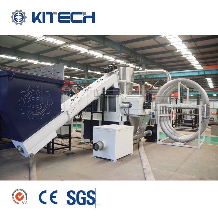 Full Automatic Complete 500-1000KG/H PP Woven Washing Line Plastic Made Machine Washing Recycling Line