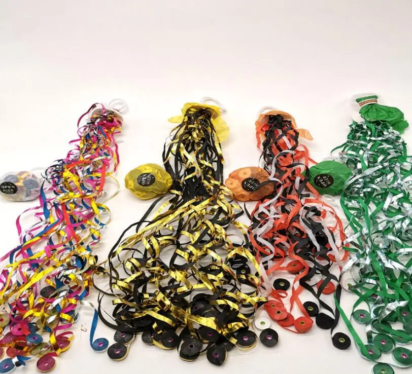 Wedding Supplies Party favor  Spider Popper Throw Streamers Silk Confetti Magic Tissue Paper Hand Held Throwing Flowers