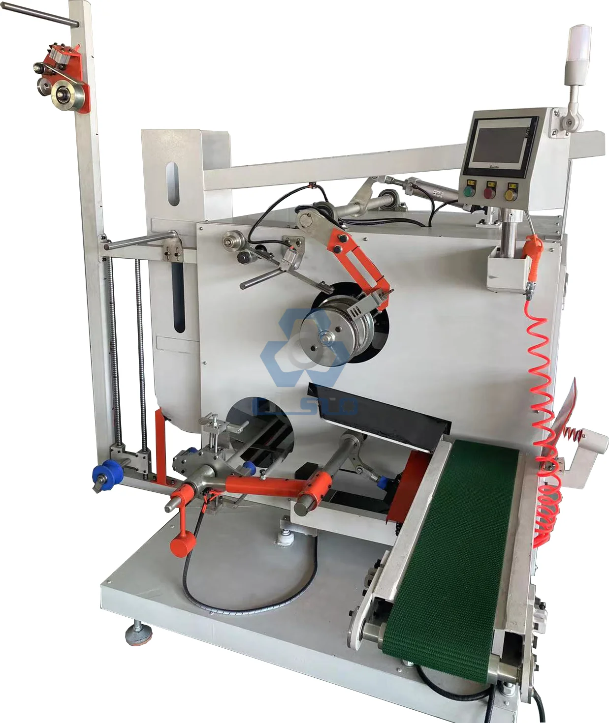 Fully automatic PP PET strapping belt band winder winding machine
