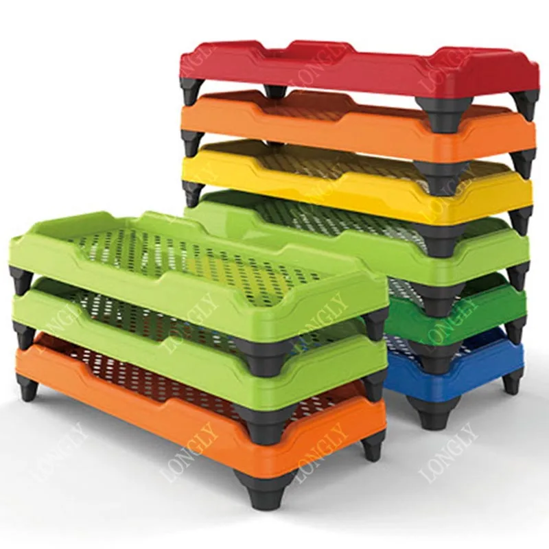 China High Quality Kids furniture Kids plastic bed for Kindergarten