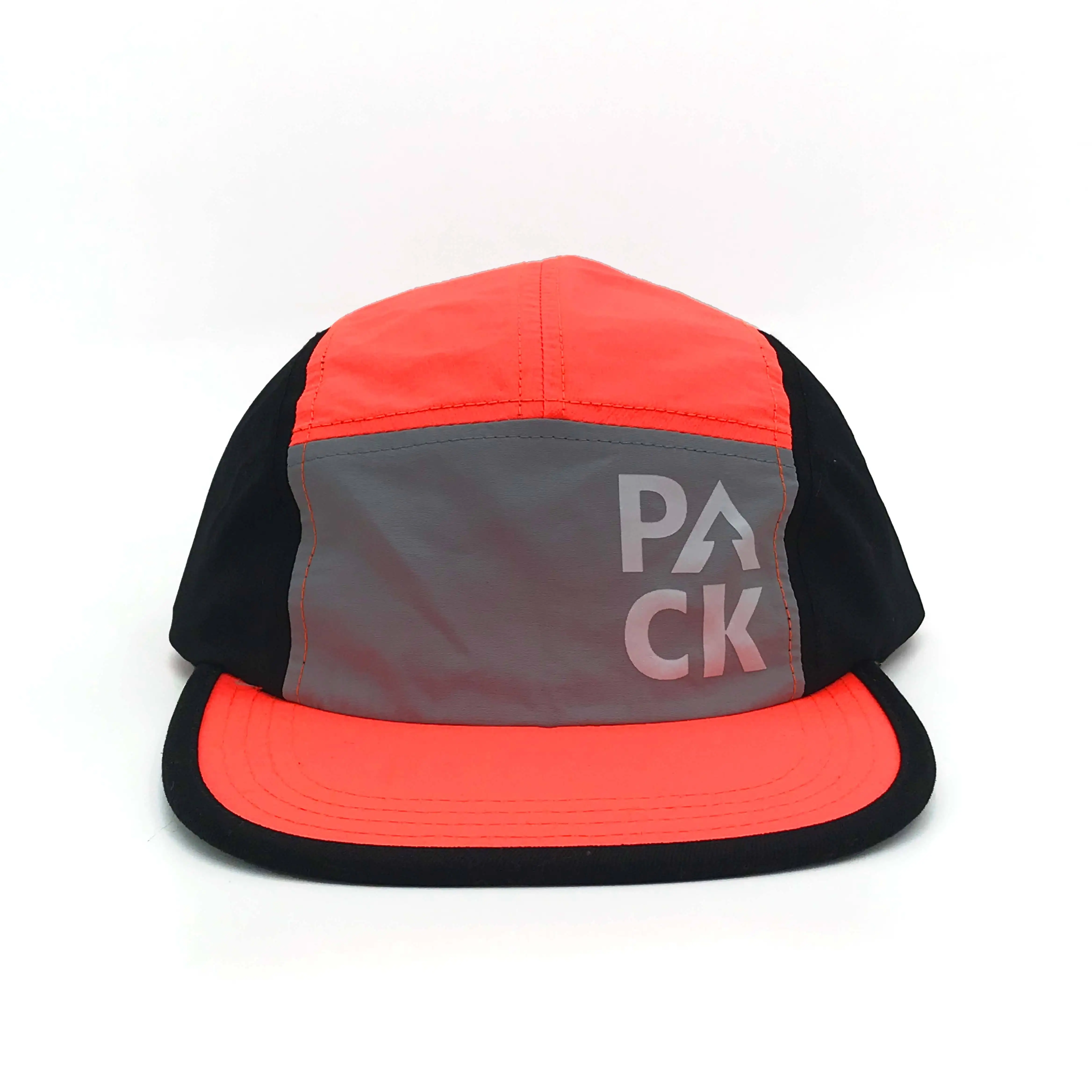 nylon waterproof strapback custom quick dry camp camper blank running 5-panel five 5 panel 5panel caps hats