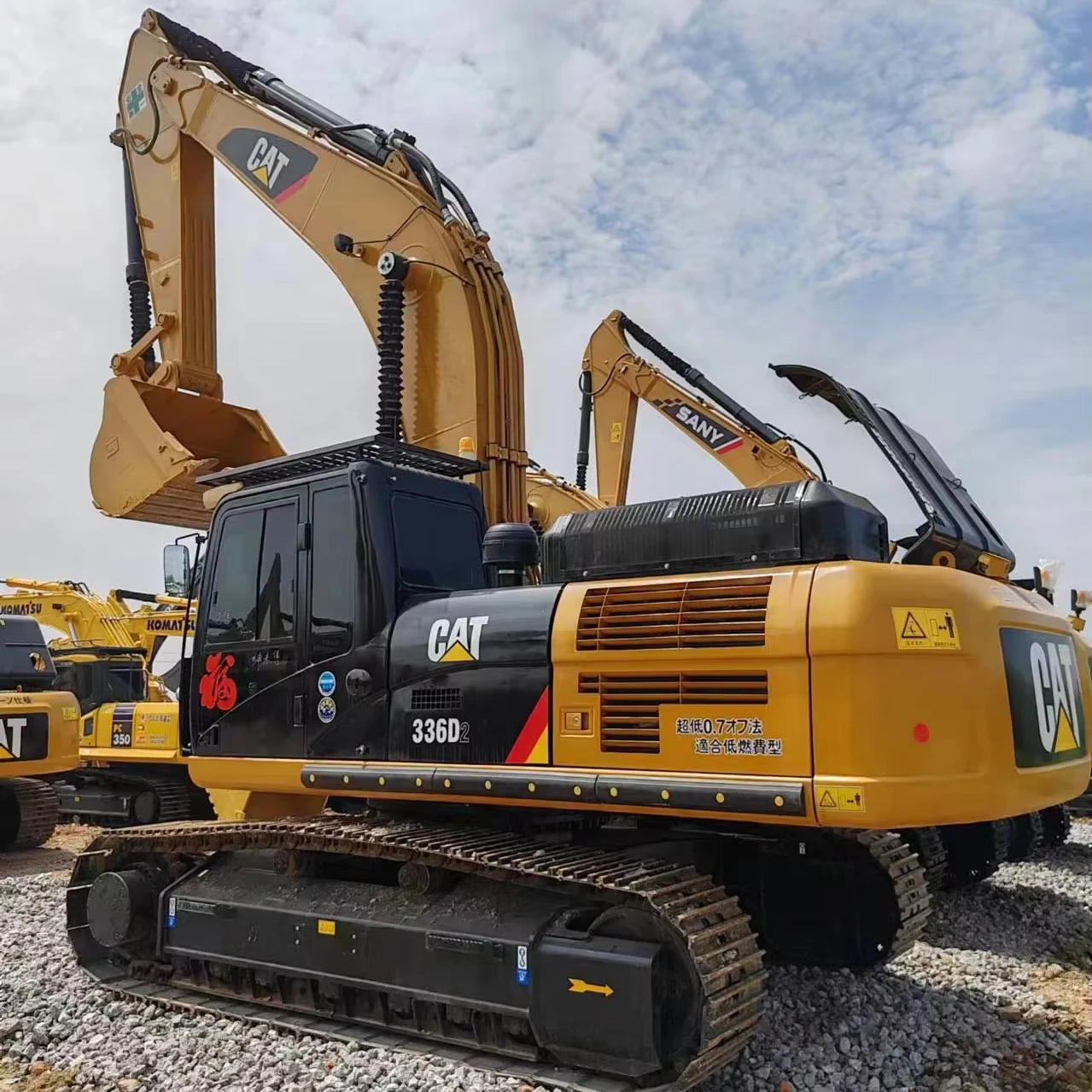 Экскаватор Caterpillar б/у CAT 336D по низкой цене высококачественный экскаватор для землеройных машин