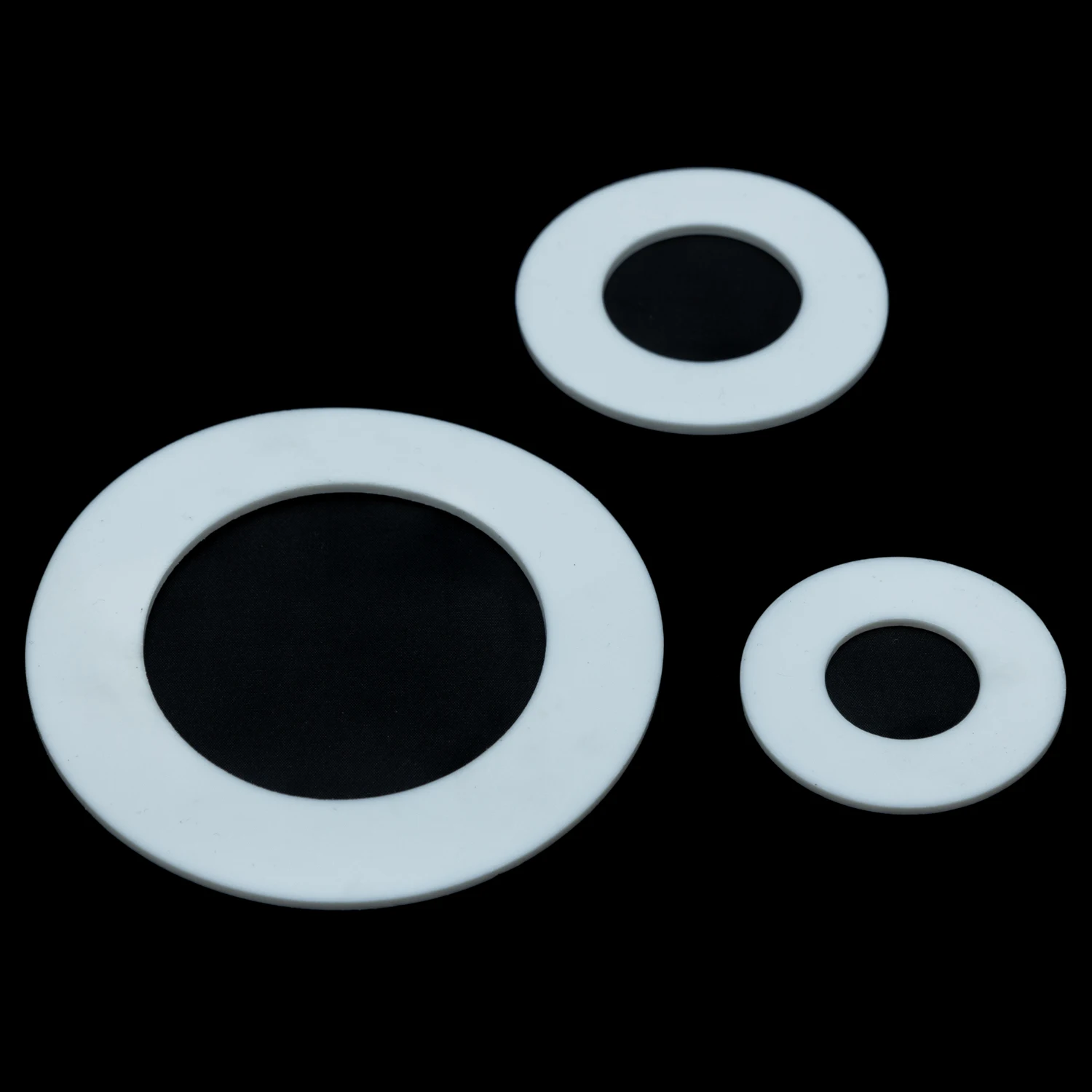 Professional Factory Plastic PTFE Gasket Seal PTFE Bushing Material Ring