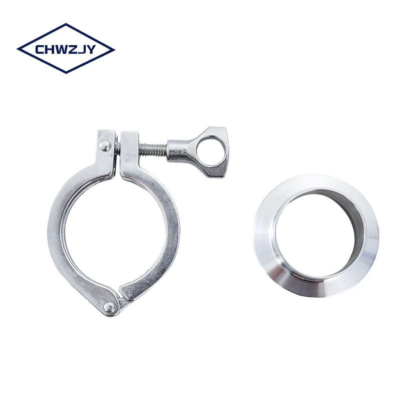 High Quality Stainless Steel Clamp Pipe Holder Coupler Clamp Tube Connector