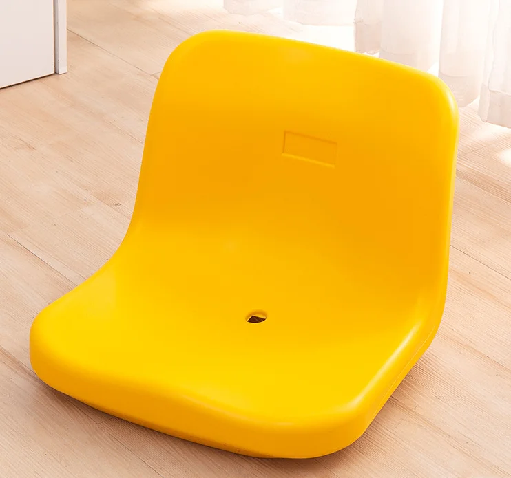 Gym stadium seat manufacturers custom public row chair vacuum blow molding outdoor chair plastic row chair