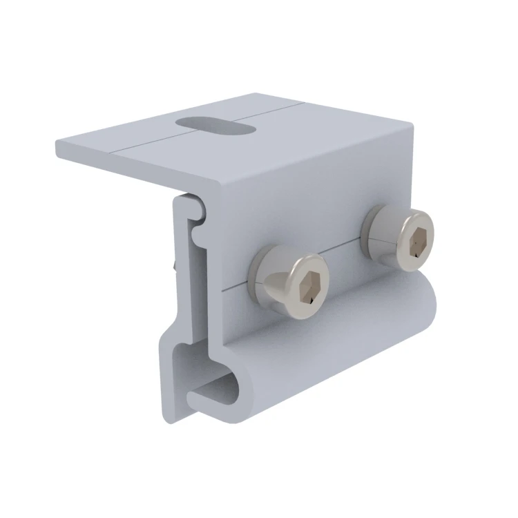 PV mounting metal roof hook solar panel clamp metal clip for tin roof mount structure