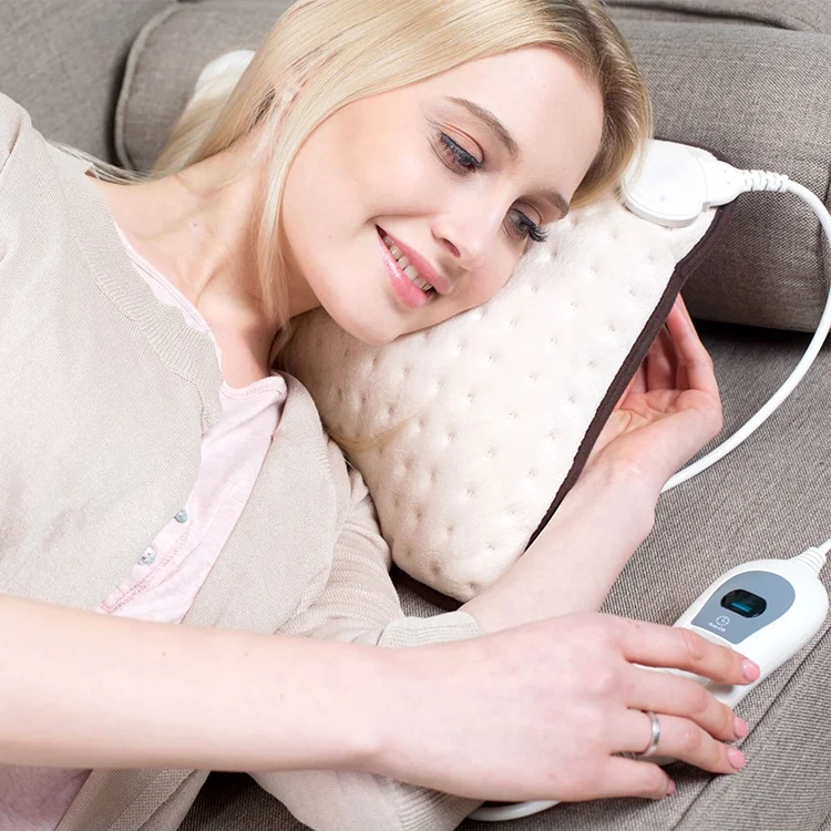 Подушка для тела с подогревом, поясничная подушка для облегчения боли в спине