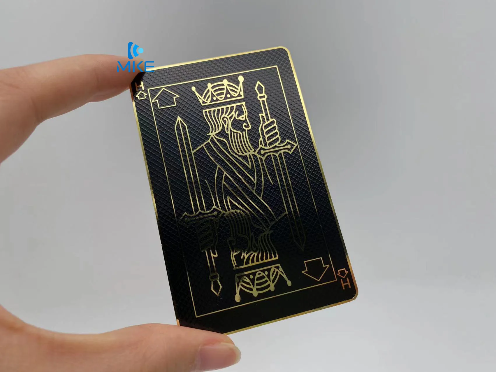 Mirror and matt custom gift business credit Metal card silver steel metal cards