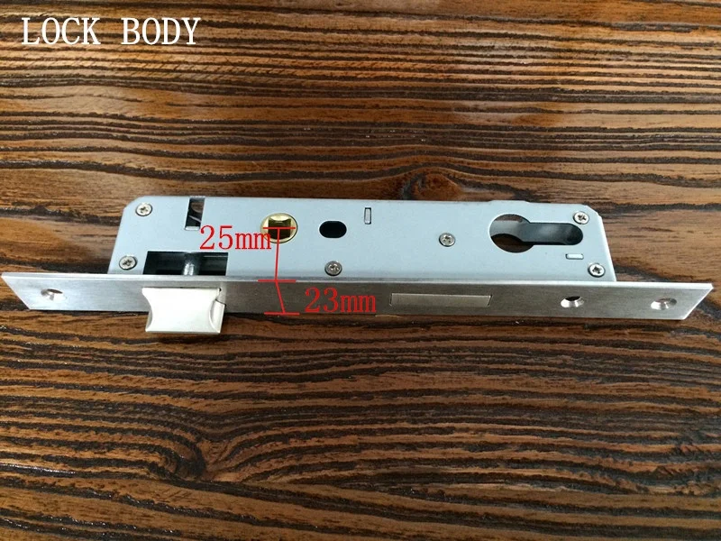 Luxury aluminium door lock with handle
