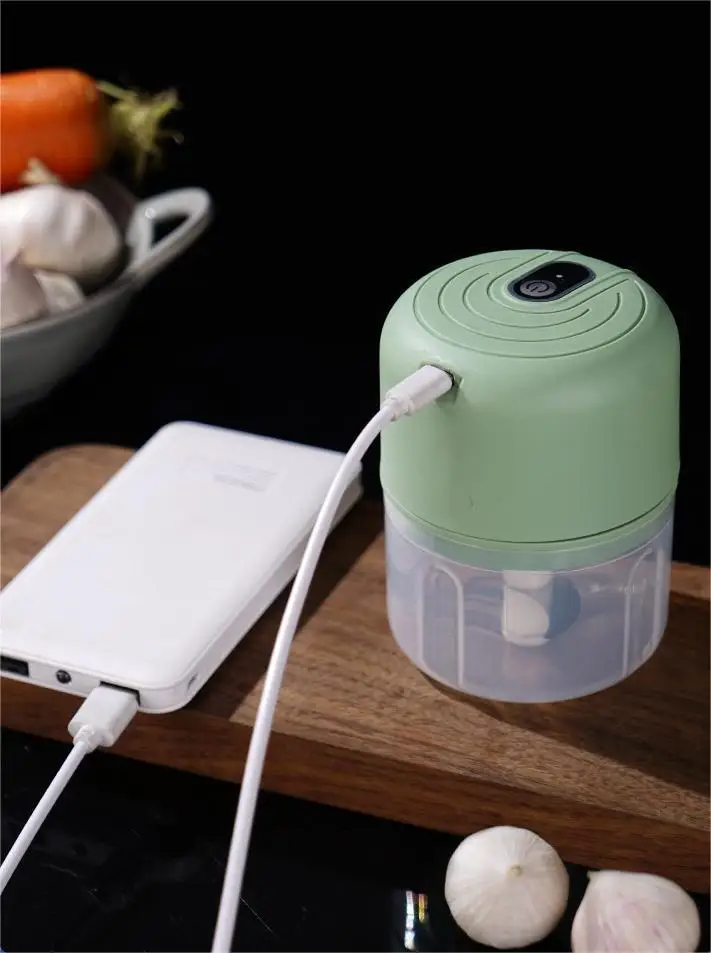 Новый продукт идеи инструменты для фруктов и овощей 250 мл мини-USB Электрический измельчитель чеснока Мясорубка с USB-кабелем