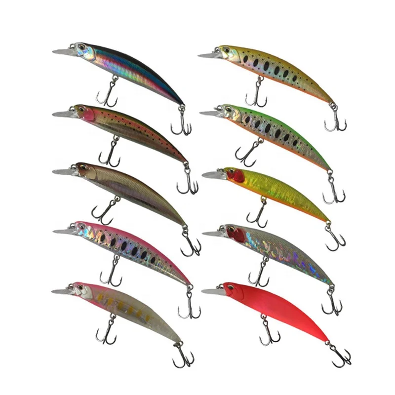 LUTAC LM90S Sinking MINNOW  95MM 16G With BKK Hook Artificial bait Hard Bait Plastic False Bait