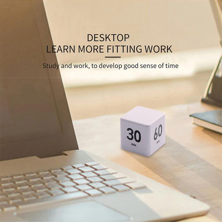 Countdown Alarm Cube Timer Management  Kitchen Timer Workout Timer For Studying, Cooking