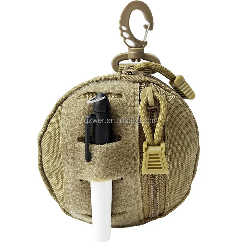 Wholesale Coin Pouch EDC Pouch Little Change Wallet Wireless Headset Pack Coin Holder Keychain Molle Accessory