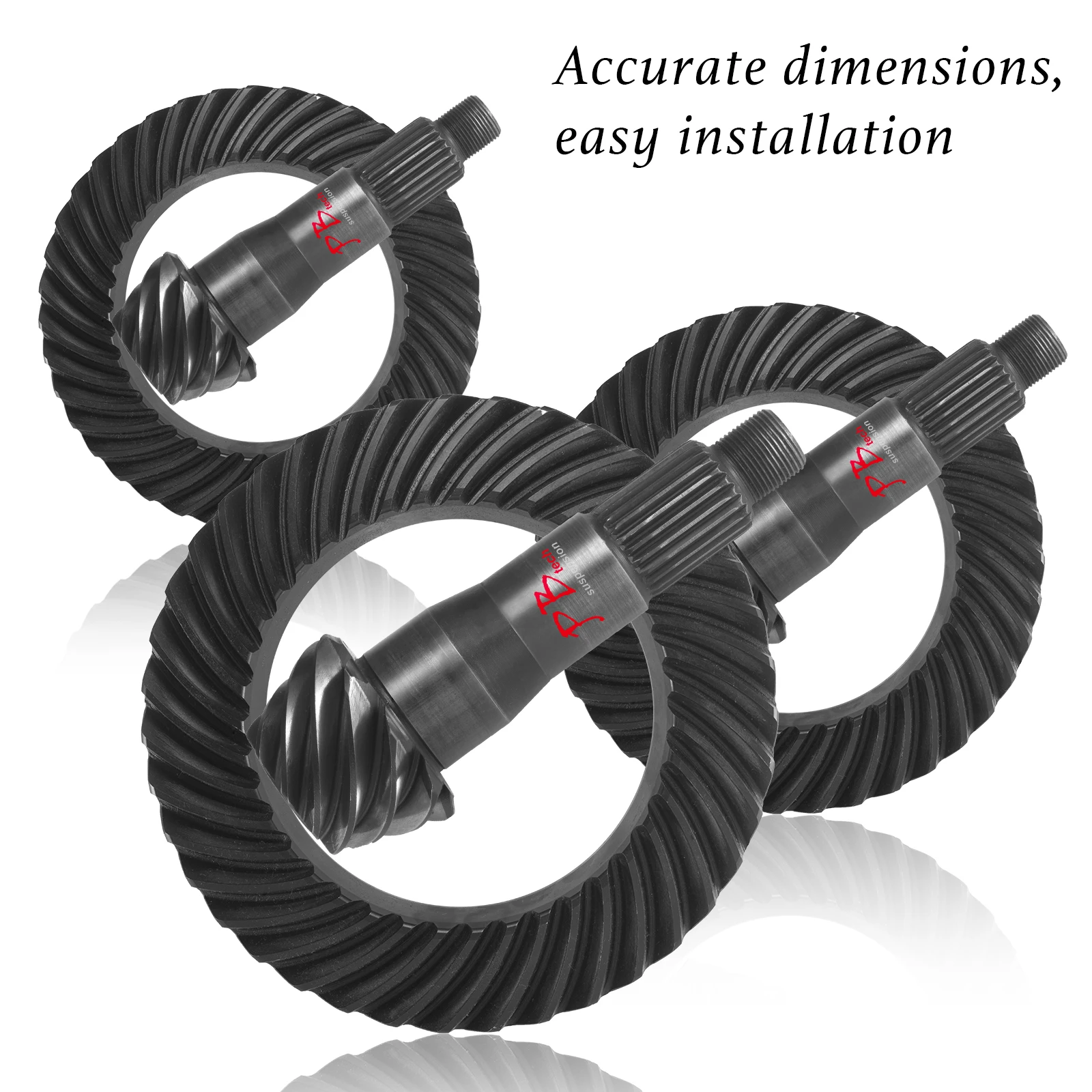 D44 Rear 4.88 ratio, 24spl  Ring & Pinion For 07-18 Jeep Wrangler JK Rubicon / JK Sahara