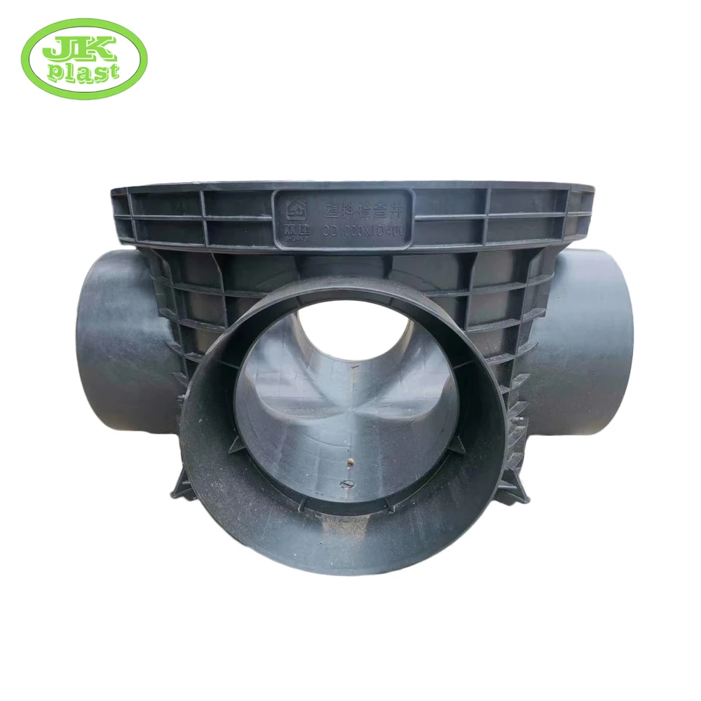 Factory Price PE Inspection Manhole Chamber HDPE Corrugated Pipe Fitting