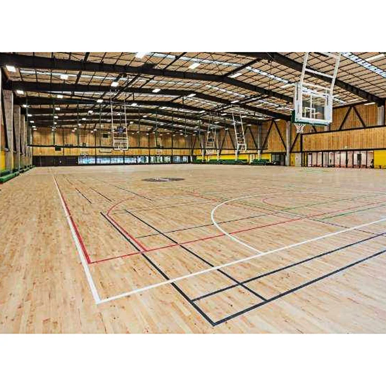 The avant-garde prefab basketball light material gymnasium hall construction