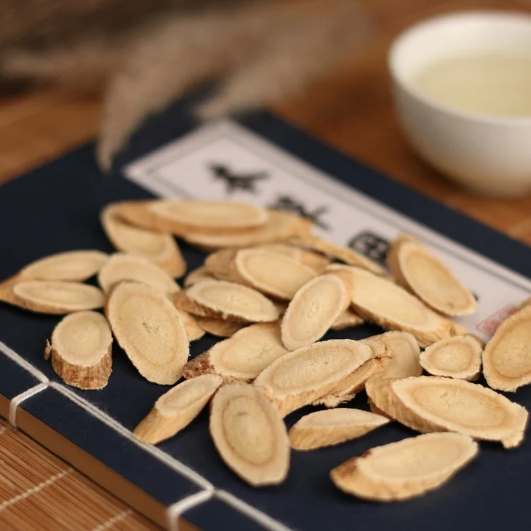 Huang qi China Supply Health Tea Mongolian Milkvetch Astragalus Root Slice