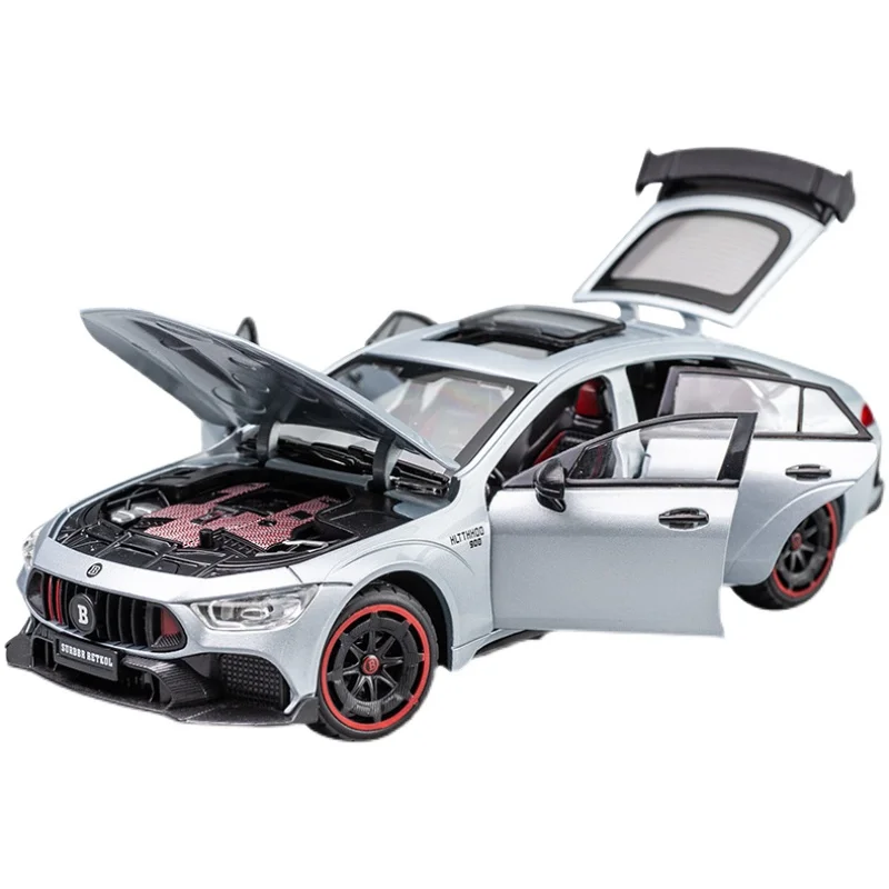 Diecast Model Car 1:24 Scale  G900 AMG GT63 With Adjustable Seat Car Model Toys