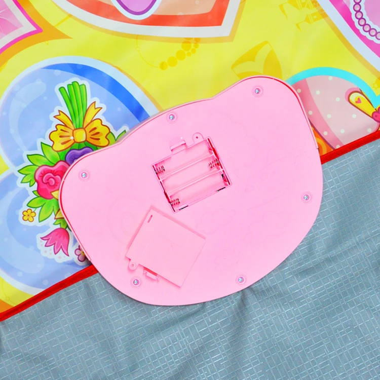Interactive Bright Led Games Dancing Mat Musical Ballet Dance Mat For 3-10 Year Old Girls