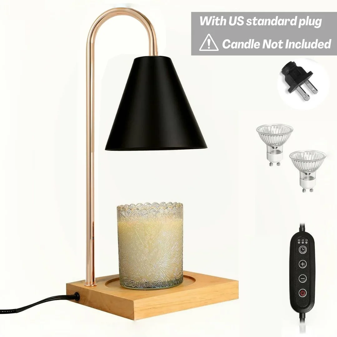 Electric Fragrance Candle Warmer lamp Metal Oil Burner Aromatherapy Lamps Christmas gift Table Lamp