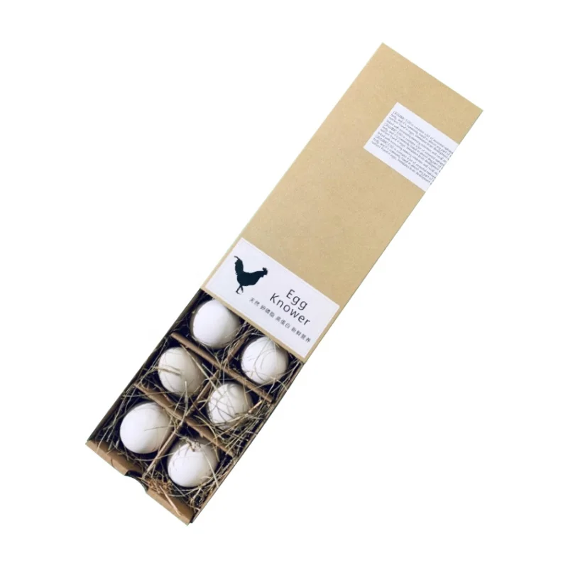 Farm Fresh Eggs Packaging Carton All Sizes Kraft Corrugated Egg Carton Boxes with Logo Printing Extra Large/Big Eggs Paper Boxes