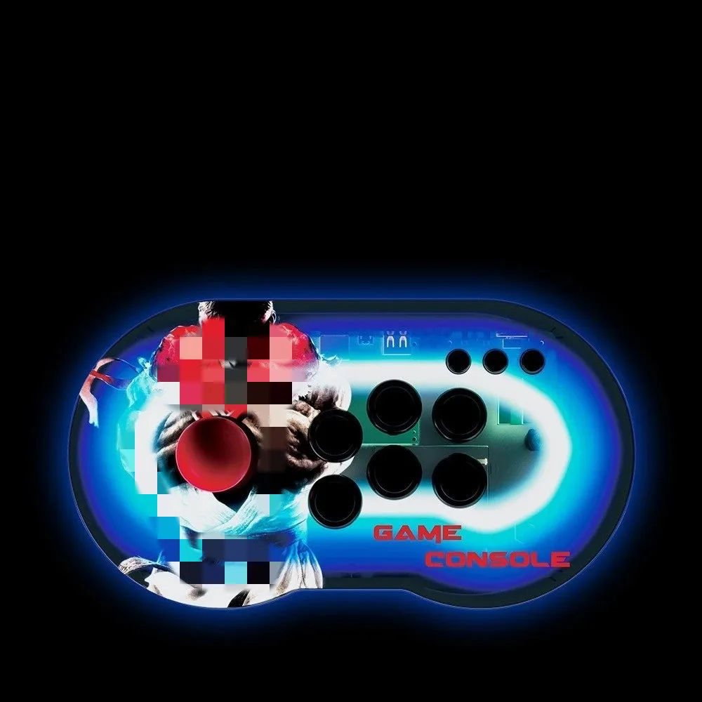 MT6 Double Rocker Video Game Console Built-in 64GB 10000 Games 3D Arcade Joystick Classic Retro TV Console Arcade Game Box