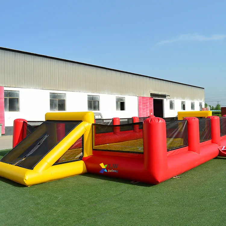 Outdoor High Quality Sport Game Inflatable soccer field Inflatable football Pitch inflatable football Court Arena For Sale
