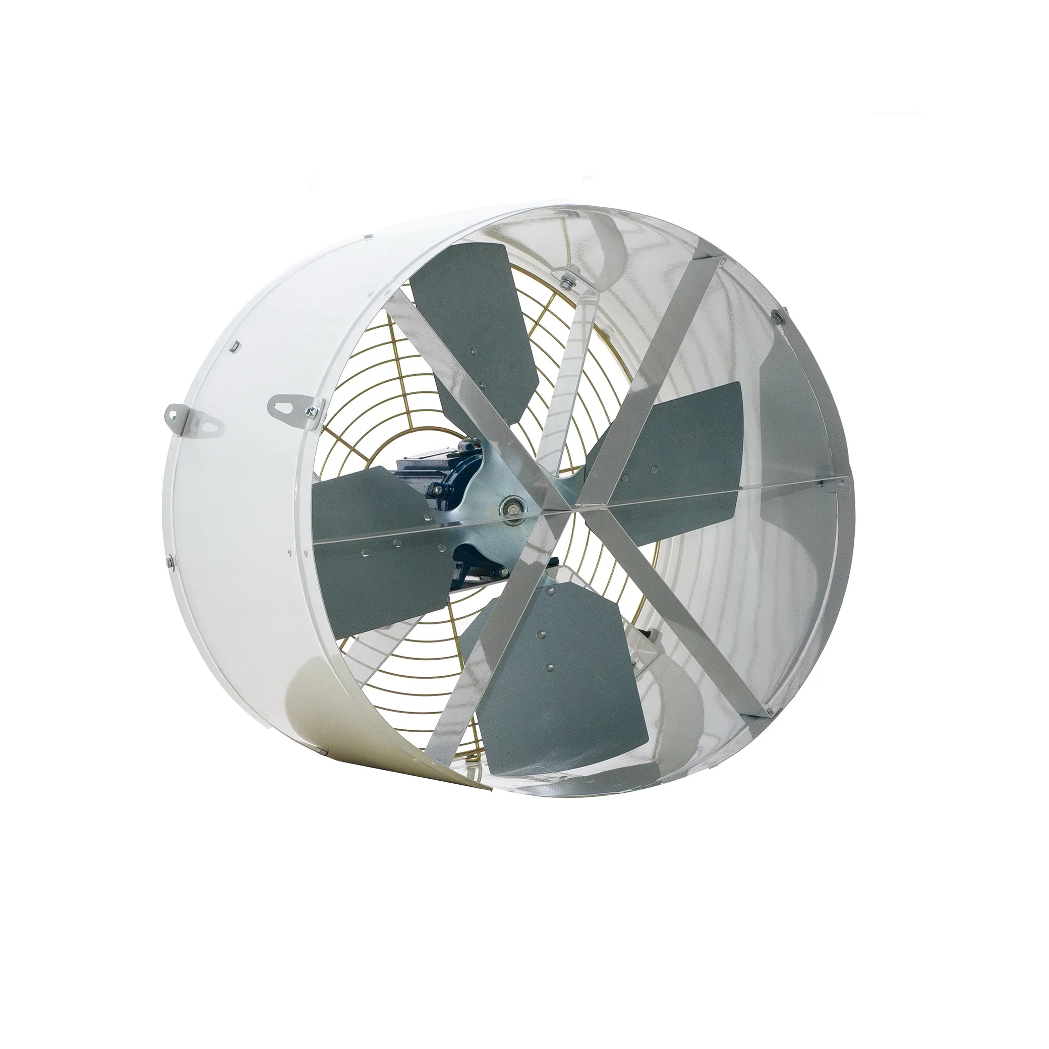 Greenhouse Fresh Air Ventilation Fan Galvanized Box Fan Pad And Fan Cooling System