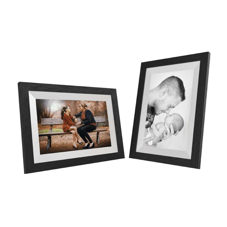 OEM lcd cardre photo family wifi mini 8 inch 10 inch plastic wall frame picture NFT display digital photo frame