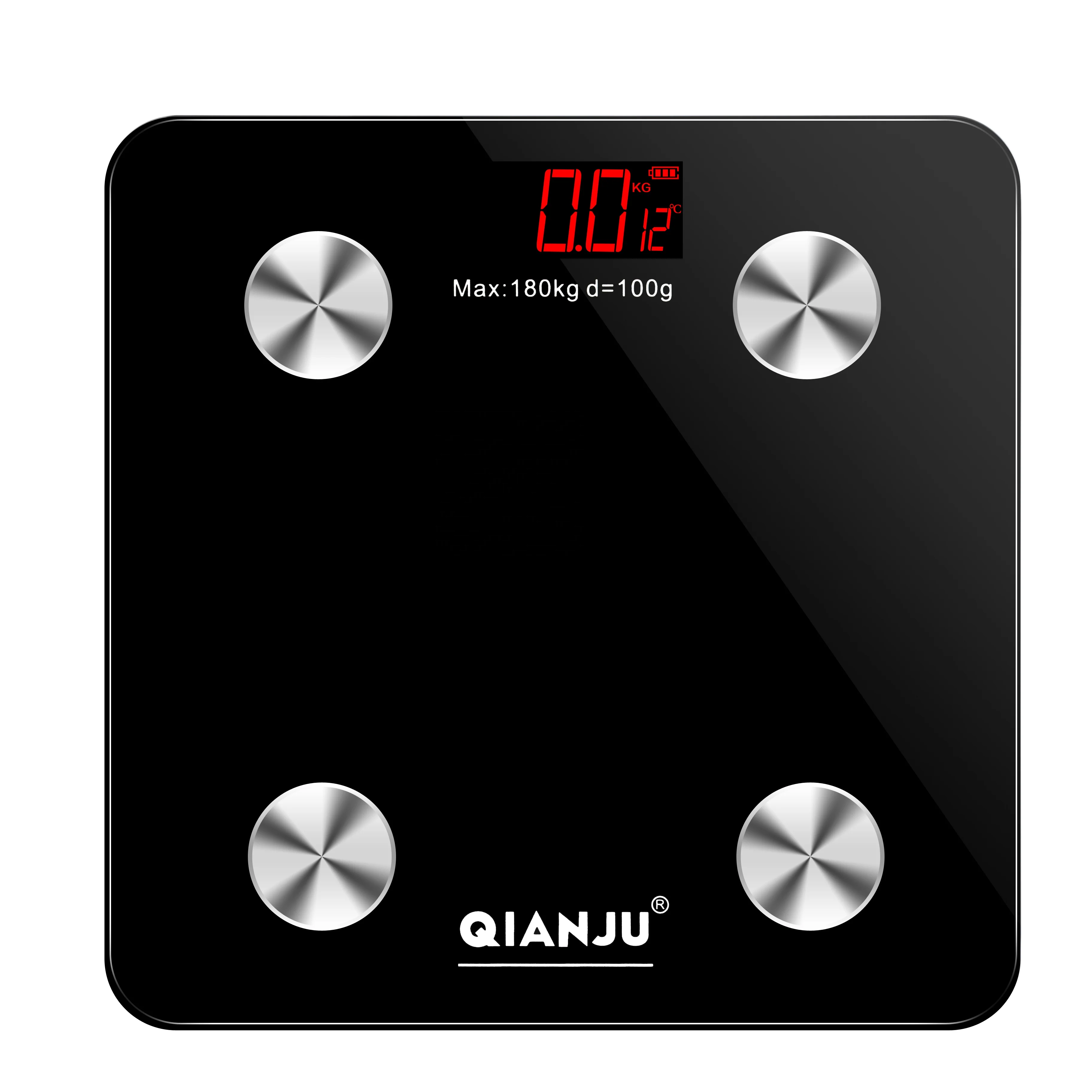 180kg Digital Body fat Scale Smart Body Weight Scale Fitness Health Bluetooth Bathroom Scales with app