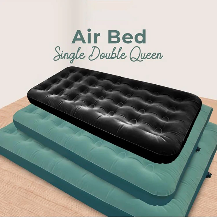 Mirakey Portable Sleeping Pad Outdoor Self-Inflating Air Bed Inflatable Camping Mattress