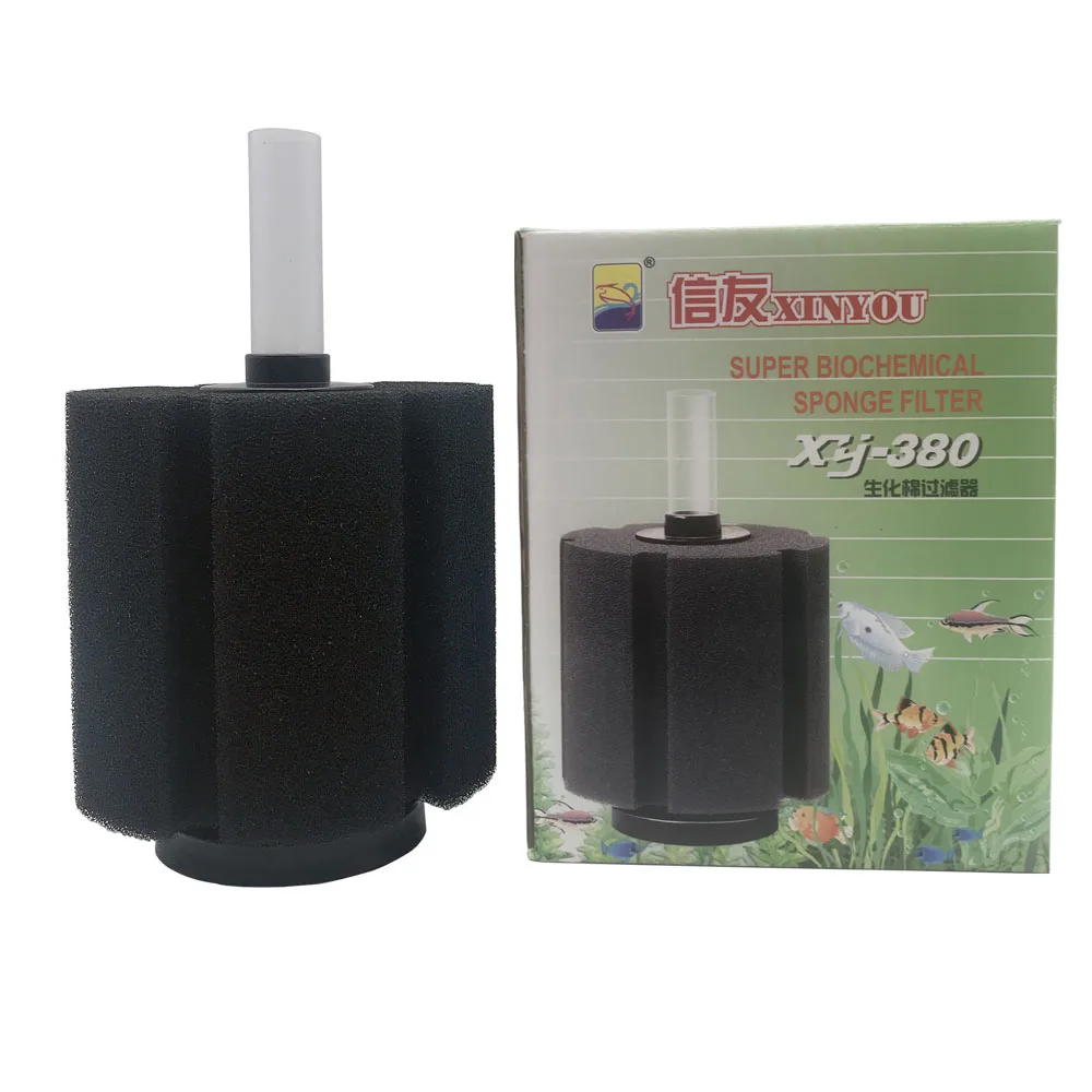 XY-380 Premium Aquarium Sponge Filter Efficient Filtration for Crystal Clear Water